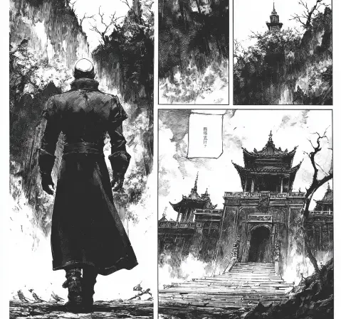 奇幻题材漫画封面